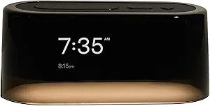 Loftie Sleep - Managing Electronic Alarm Clock, 3 - Stage Sleep Guidance, Two - Phase Alarm, Build Healthy Sleep Routine（Size: Length×Width×Height = 20cm×10cm×8cm ）