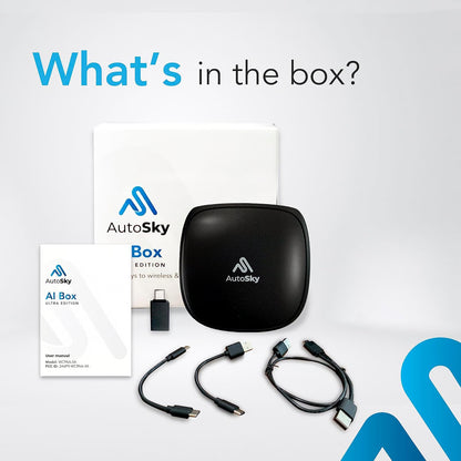 💥Last day special price $39.99-Latest Carplay Ai Box Android 12.0
