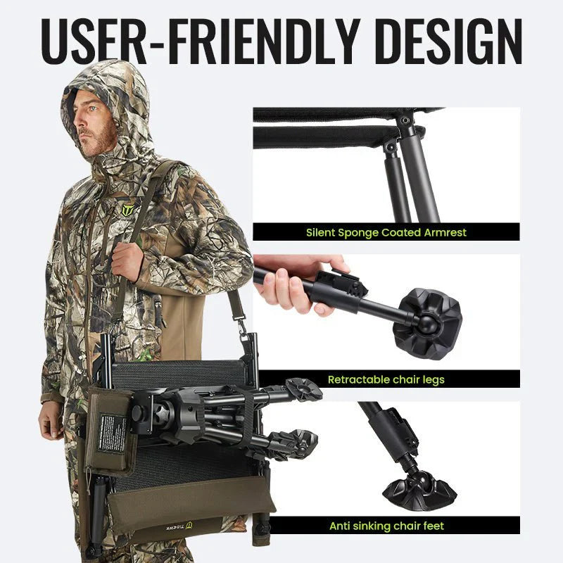 Adjustable Heated Hunting Chair